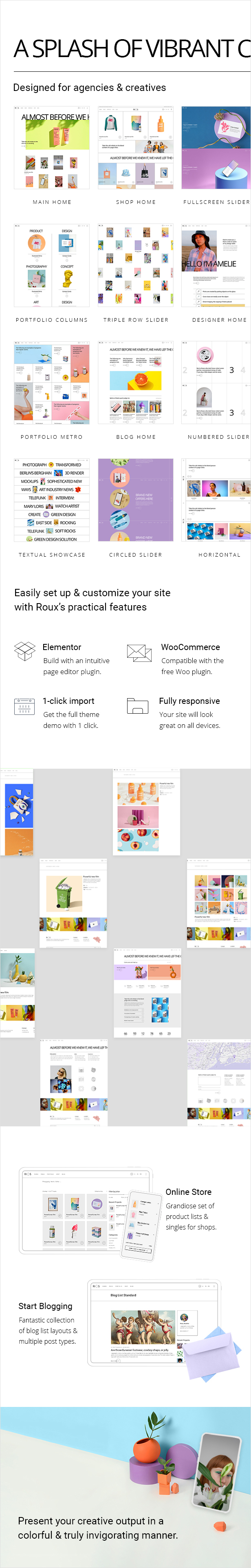 Roux - Creative Portfolio Theme - 2