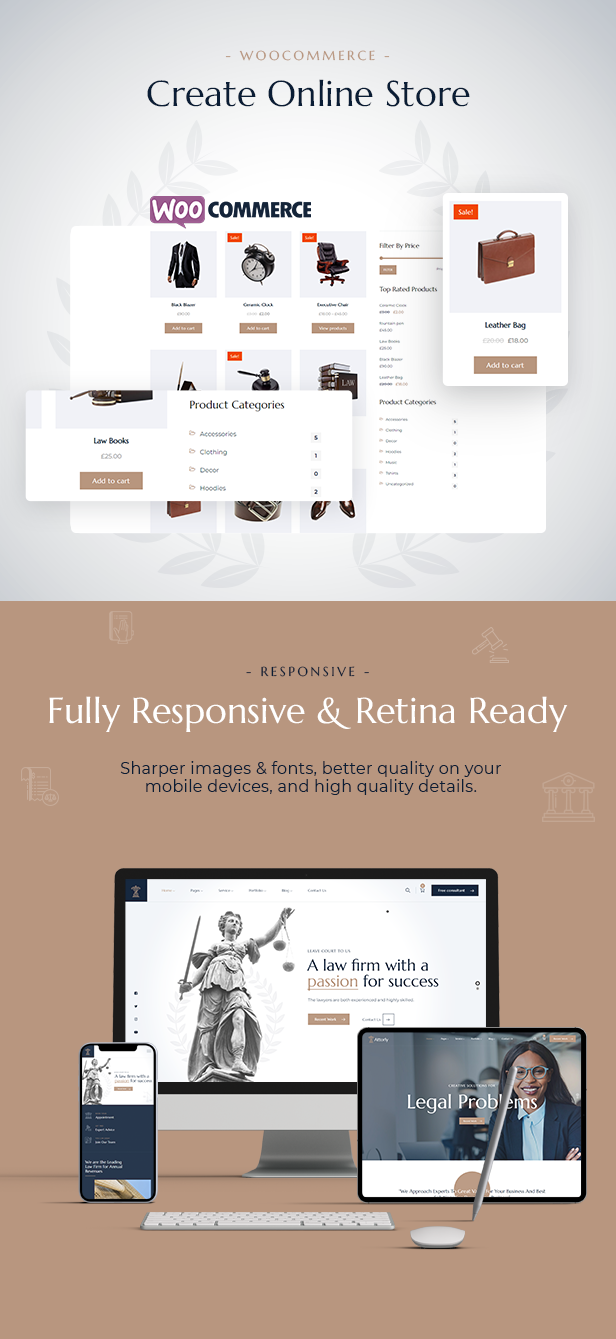 Attorly WordPress Theme