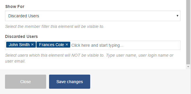 Elements for Users - Addon for WPBakery Page Builder - 5
