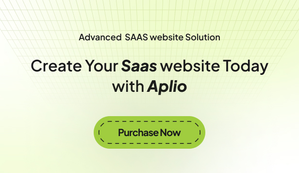 Aplio | SaaS Landing WordPress Theme