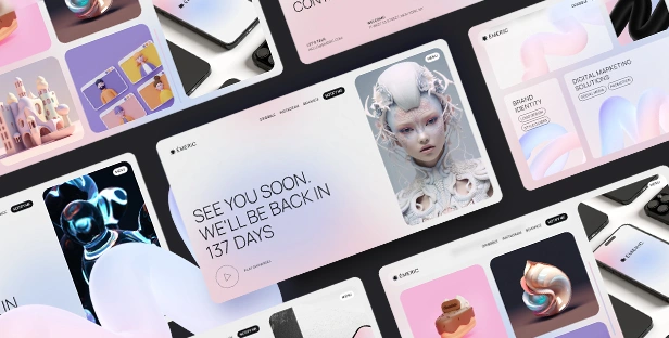 Emeric - Coming Soon and Portfolio Template