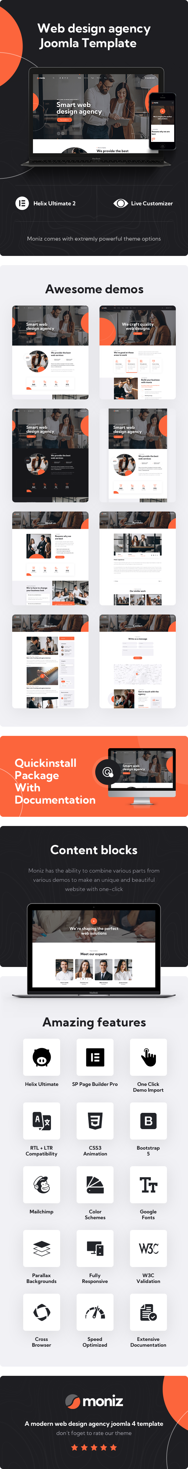 moniz joomla template