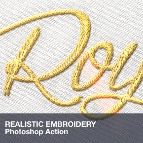 Realistic Embroidery - Photoshop Actions - 21