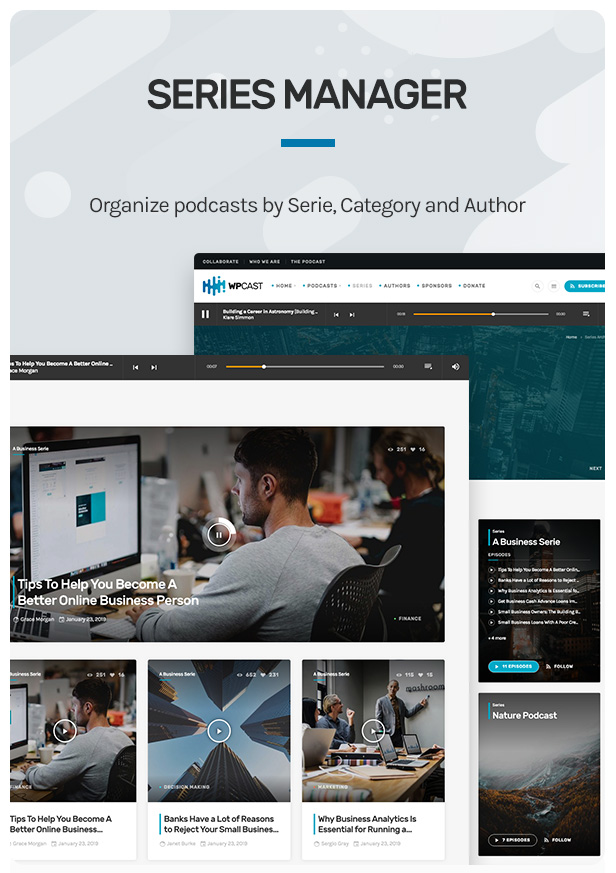 Wpcast - Audio Podcast WordPress Theme - 7