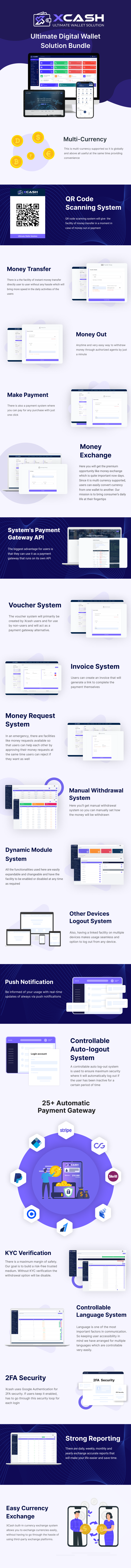 Xcash - Ultimate Digital Wallet Solution Bundle - 3