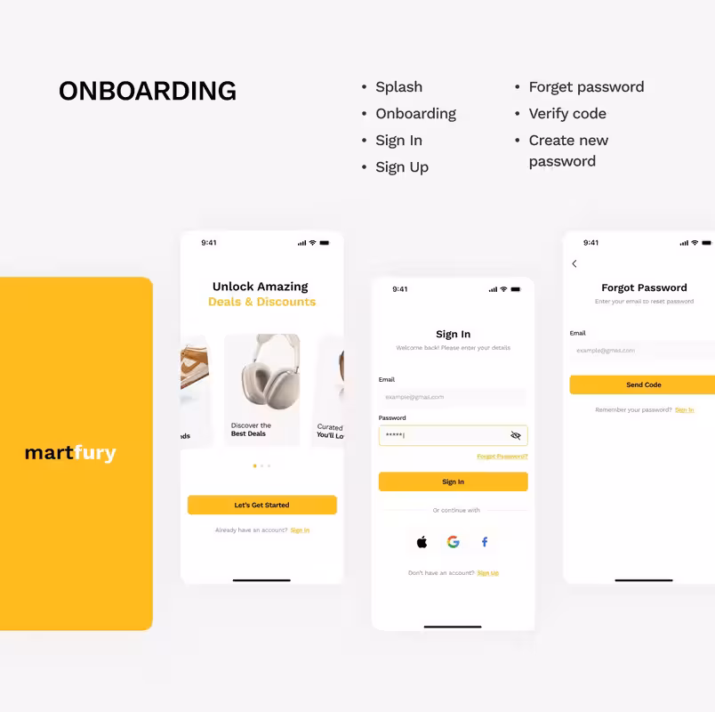 Martfury - Marketplace Mobile App Figma Template - 6