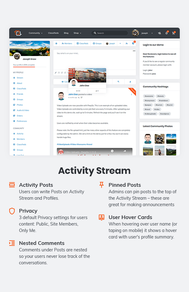 Matebook - Social Network WordPress Theme - 4