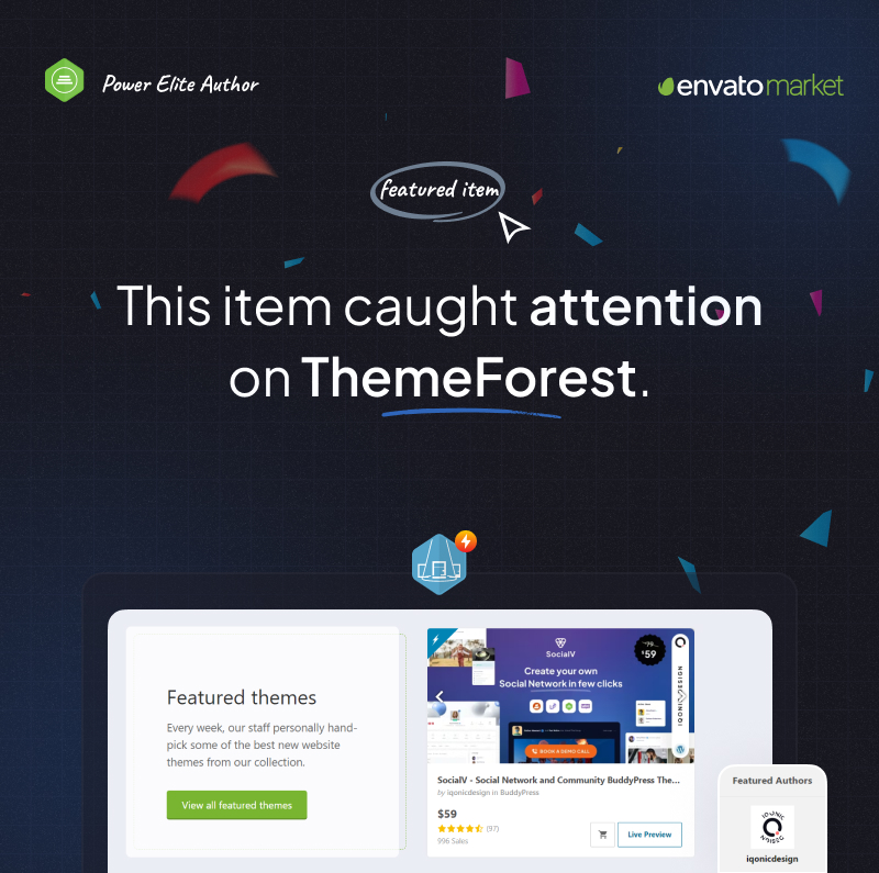 Social Network Community BuddyPress Theme | SocialV | Iqonic Design