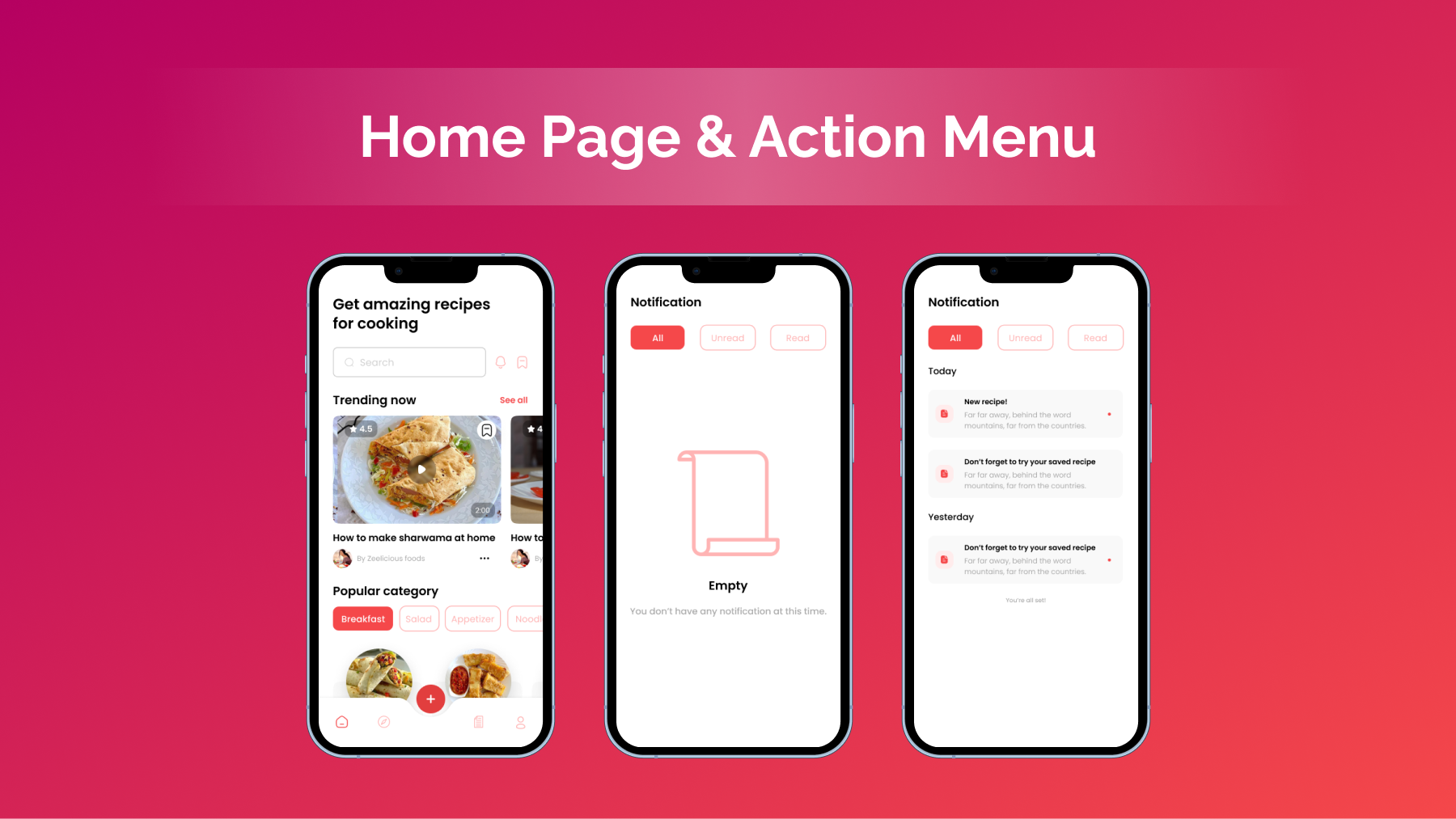 World Food Recipe | Food Recipes  | Flutter iOS/Android App Template - 8