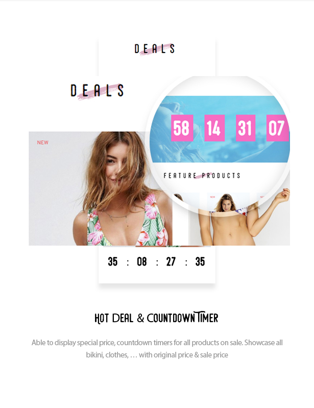 Hot Deal & Countdown Timer