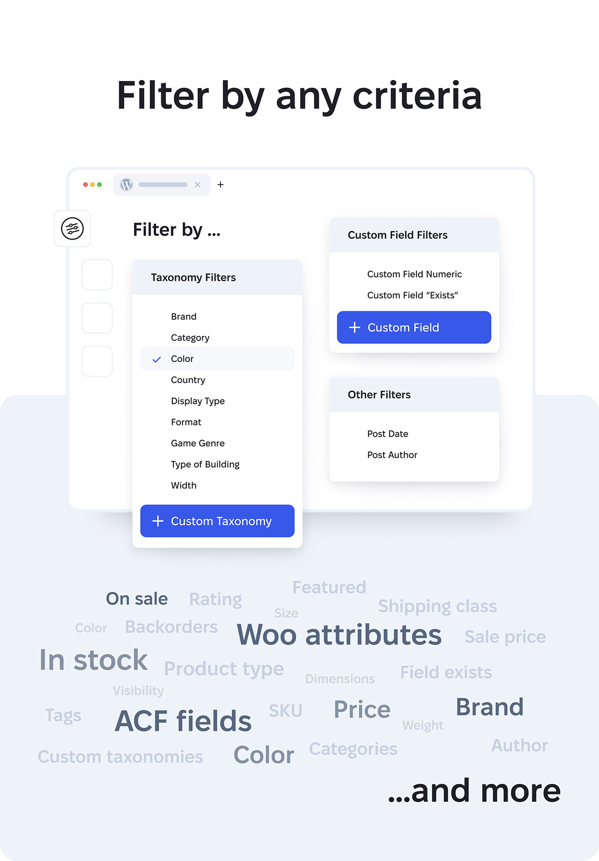 Filter Everything - WooCommerce Product Filter by any criteria