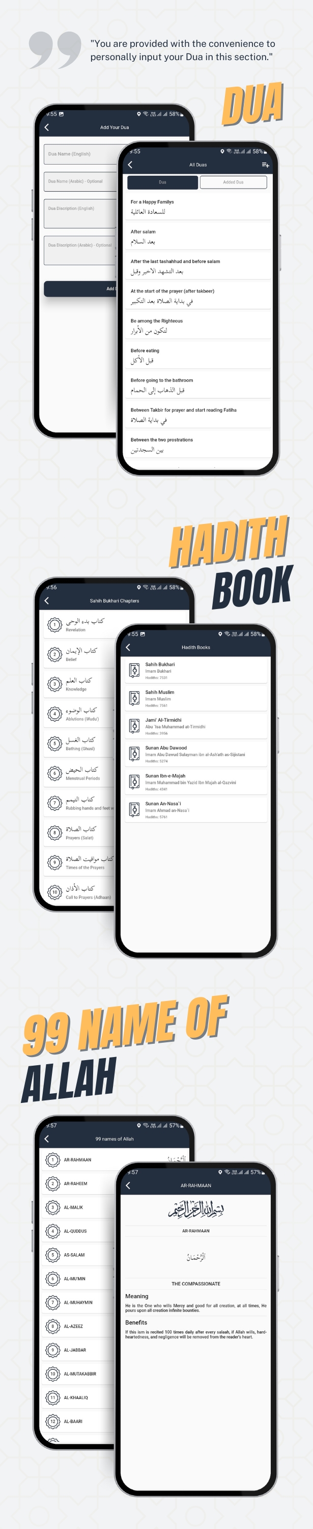 Zabi Islamic Flutter & Android ISO App - 4