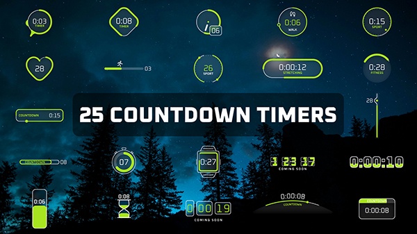 TI03 | Countdown Timers with Progress Bar