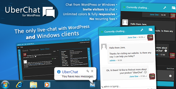 ClientEngage VisitorChat - The PHP Online Chat With Windows Client