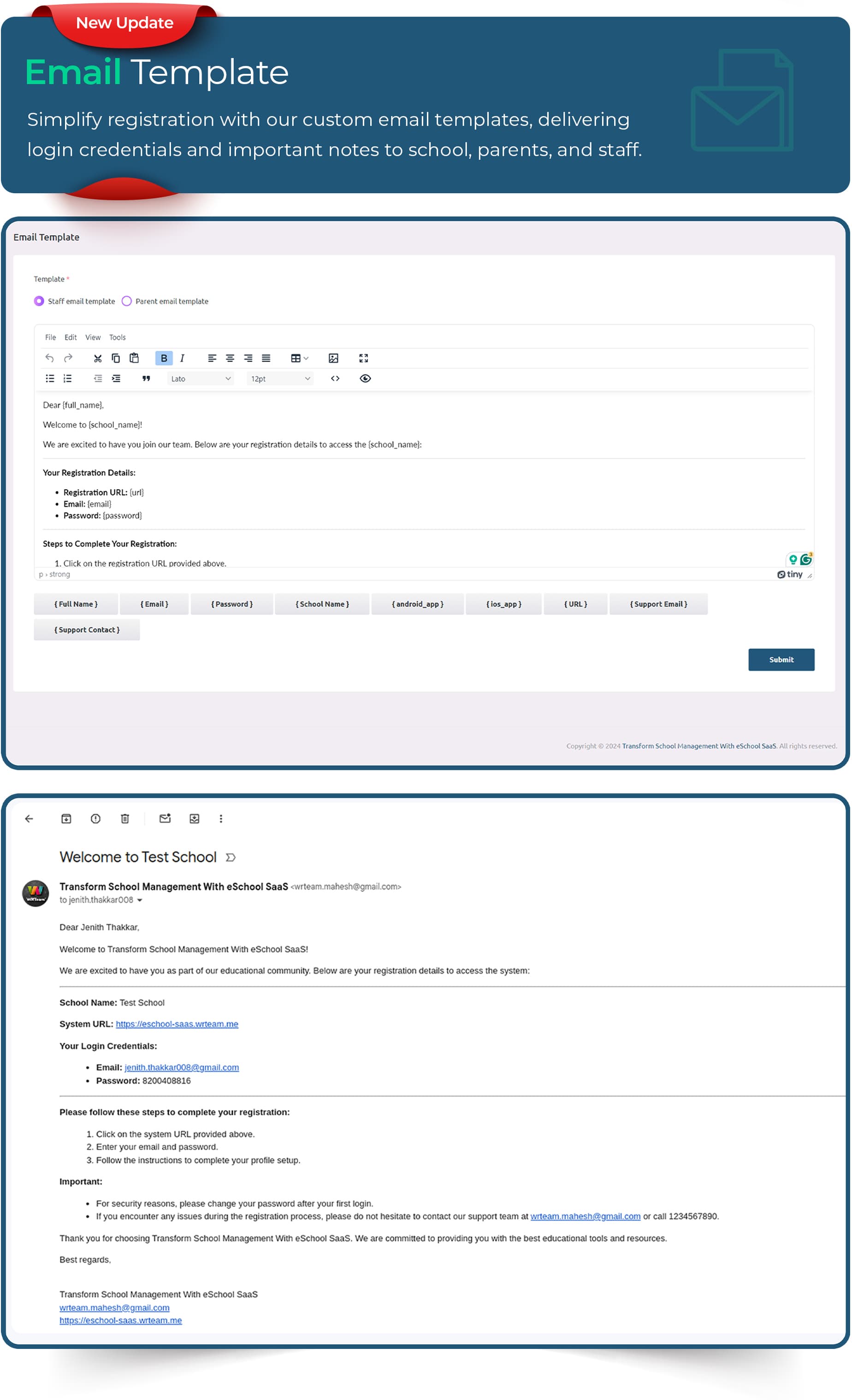 eSchool SaaS - School Management System with Student | Parents Flutter App | Laravel Admin - 18