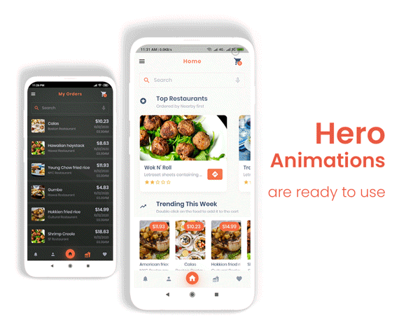 Food Delivery Flutter + PHP Laravel Admin Panel - 24