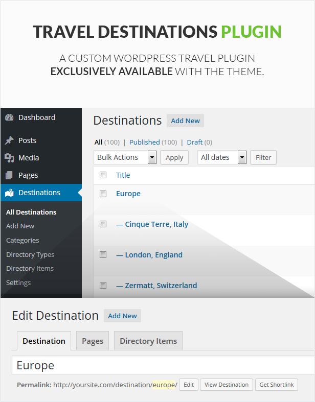 Travel WordPress Theme - GoExplore! - 4