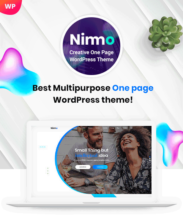 Nimmo 1 - Minimal WordPress Theme for Creative Agency