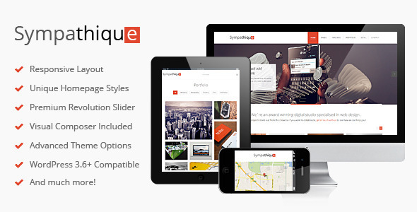 Sympathique WordPress Theme