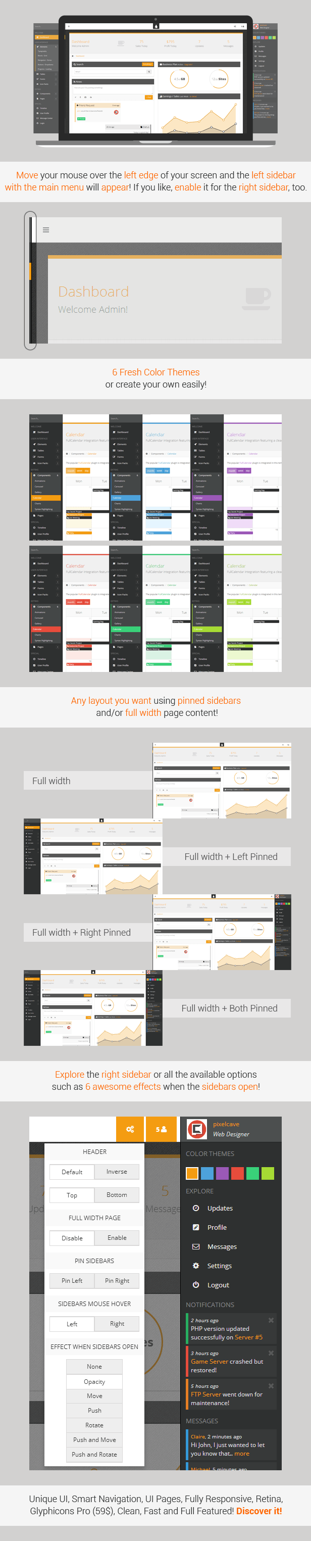 FreshUI - Premium Web App and Admin Template - 7