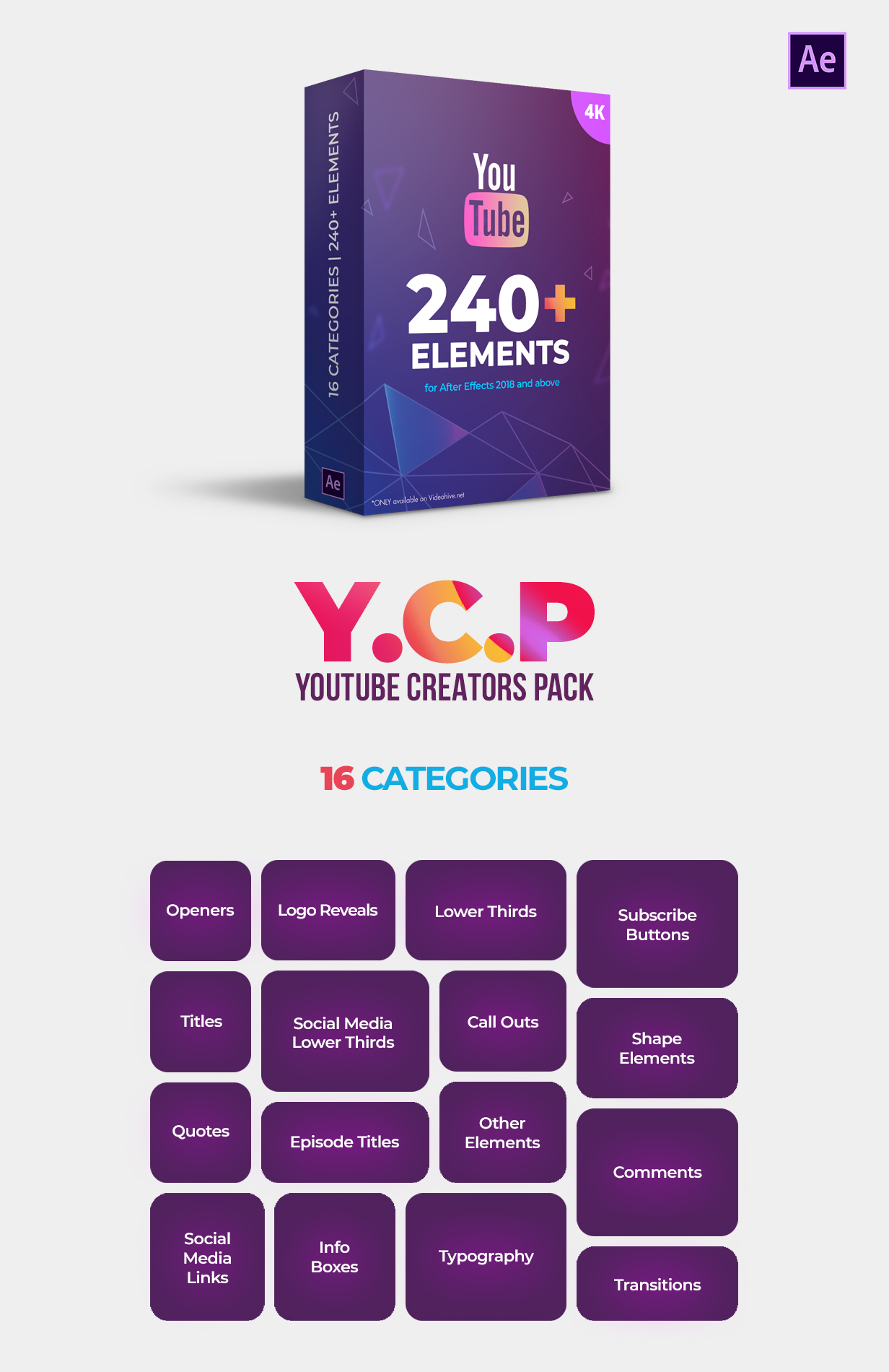 Youtube Creators Pack By Maestrodesigns Videohive
