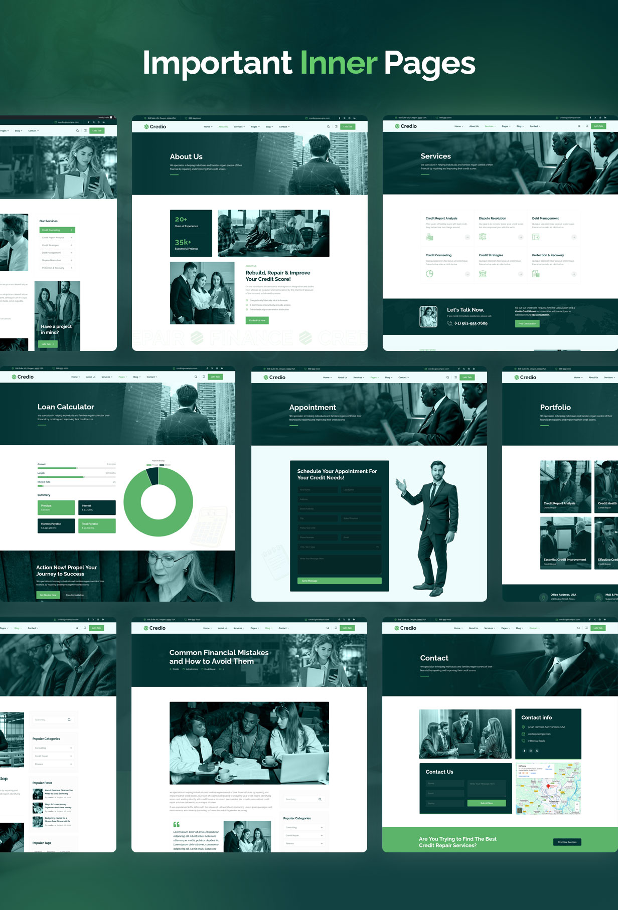Credio - Business and Finance WordPress