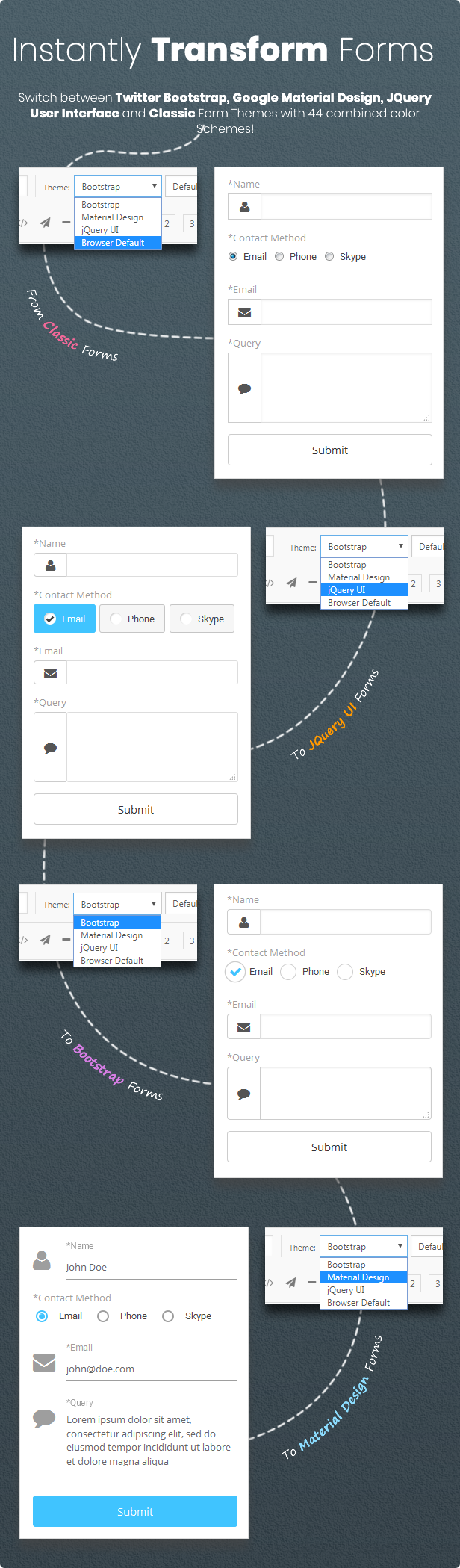 NEX-Forms 7 - The Ultimate WordPress Form Builder - Google Material Design Forms | JQuery UI Forms | Twitter Bootstrap Forms | Classic Forms