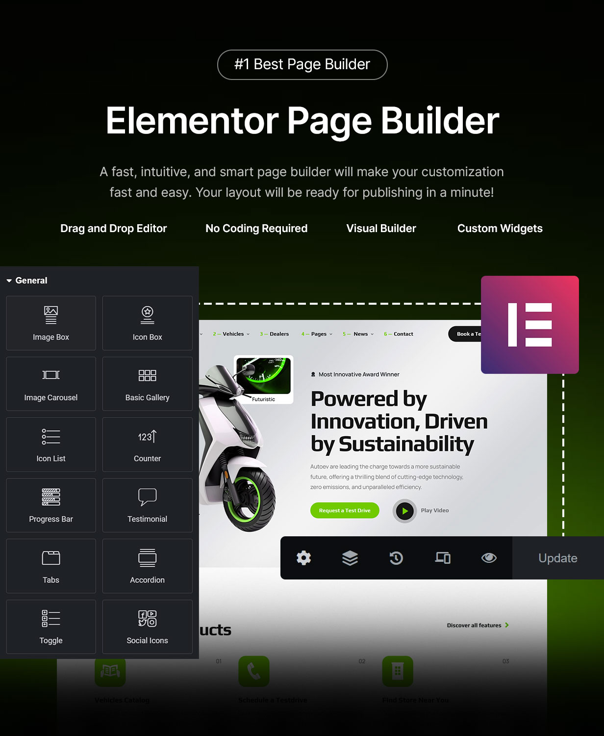 Autoev - Electric Vehicle Charging WordPress Theme - 8