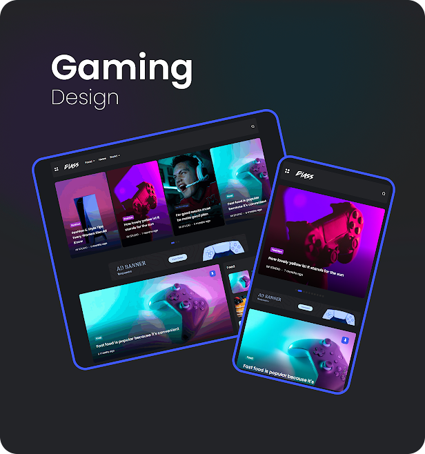 Glass - Gaming Design