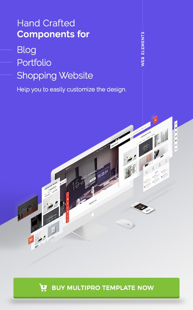MultiPro Theme MultiPurpose Components