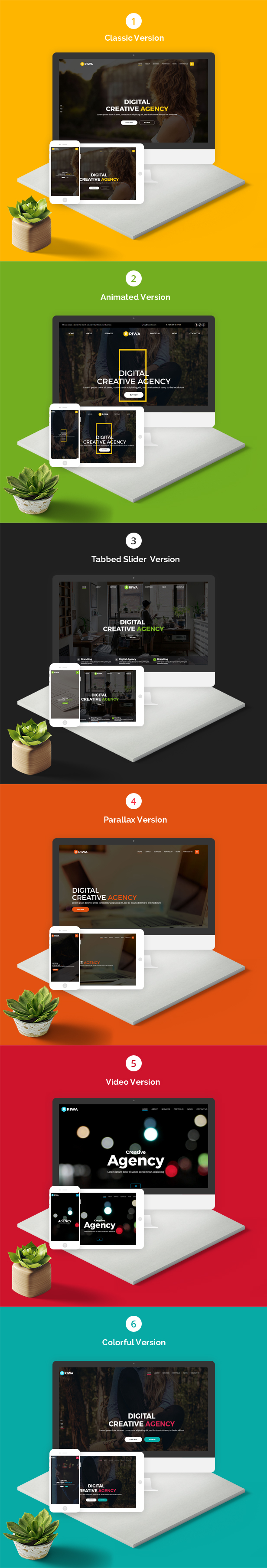 Riwa - One Page Parallax - 3