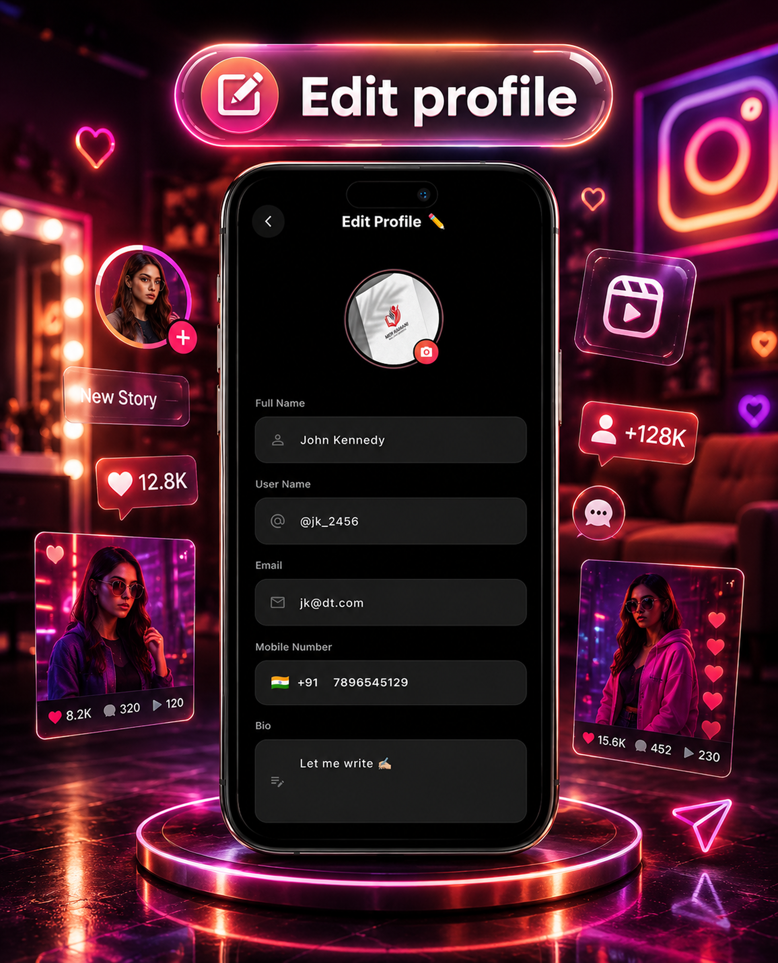 DTTrends – TikTok Clone | Reels, Live Streaming, PK Battle, Story, Feed, Chat | Flutter App - 27