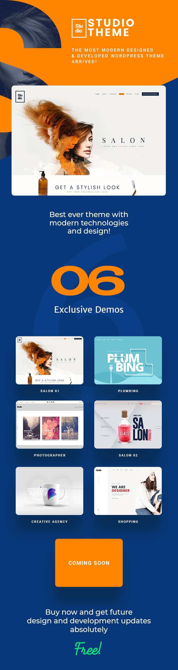 PrimeStudio | A Creative WordPress Multipurpose Theme - 1