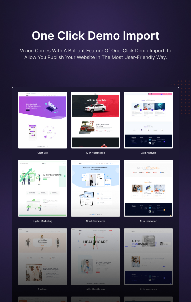 Vizion 4.0 - Artificial Intelligence WordPress Theme - 17