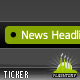 Horizontal News Ticker 03