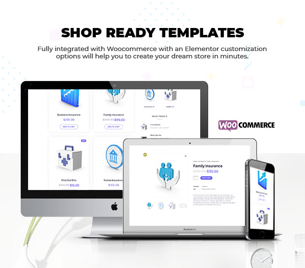 insora woocommerce pages