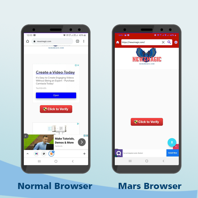 Mars Adblocker Browser : Adblock & Private Browser - 2