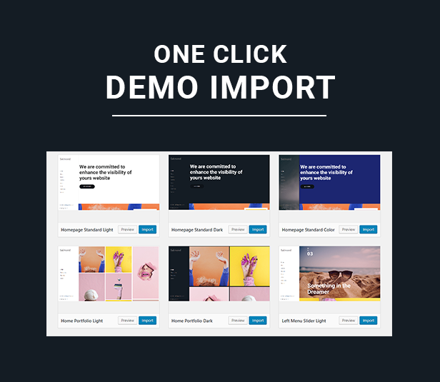 Demo Import