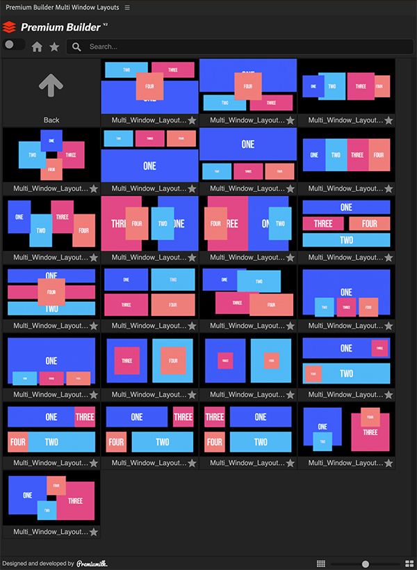 Multi Window Layouts 50084443 - Project and Script for After Effects (Videohive)