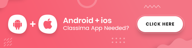 Classified ads Android Mobile App