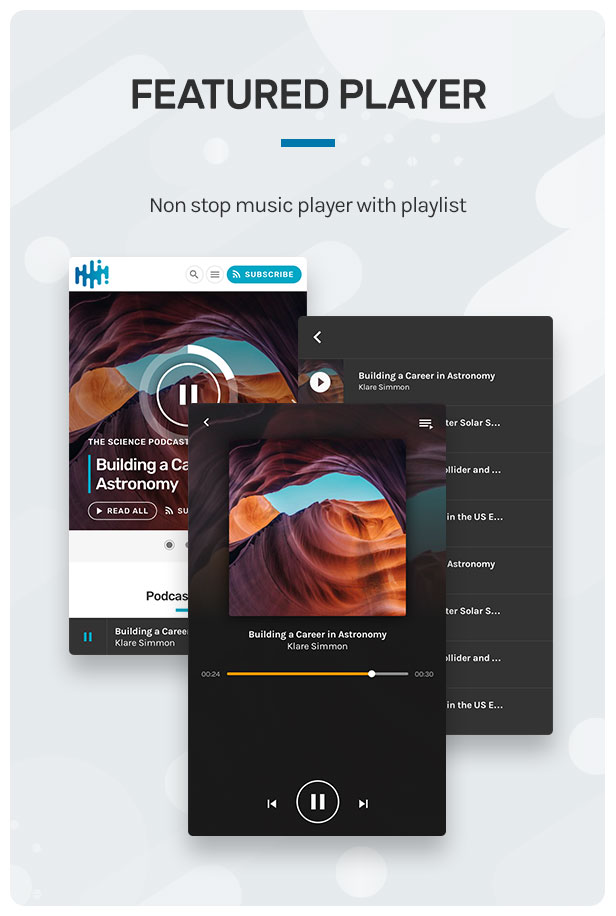 Wpcast - Audio Podcast WordPress Theme - 6