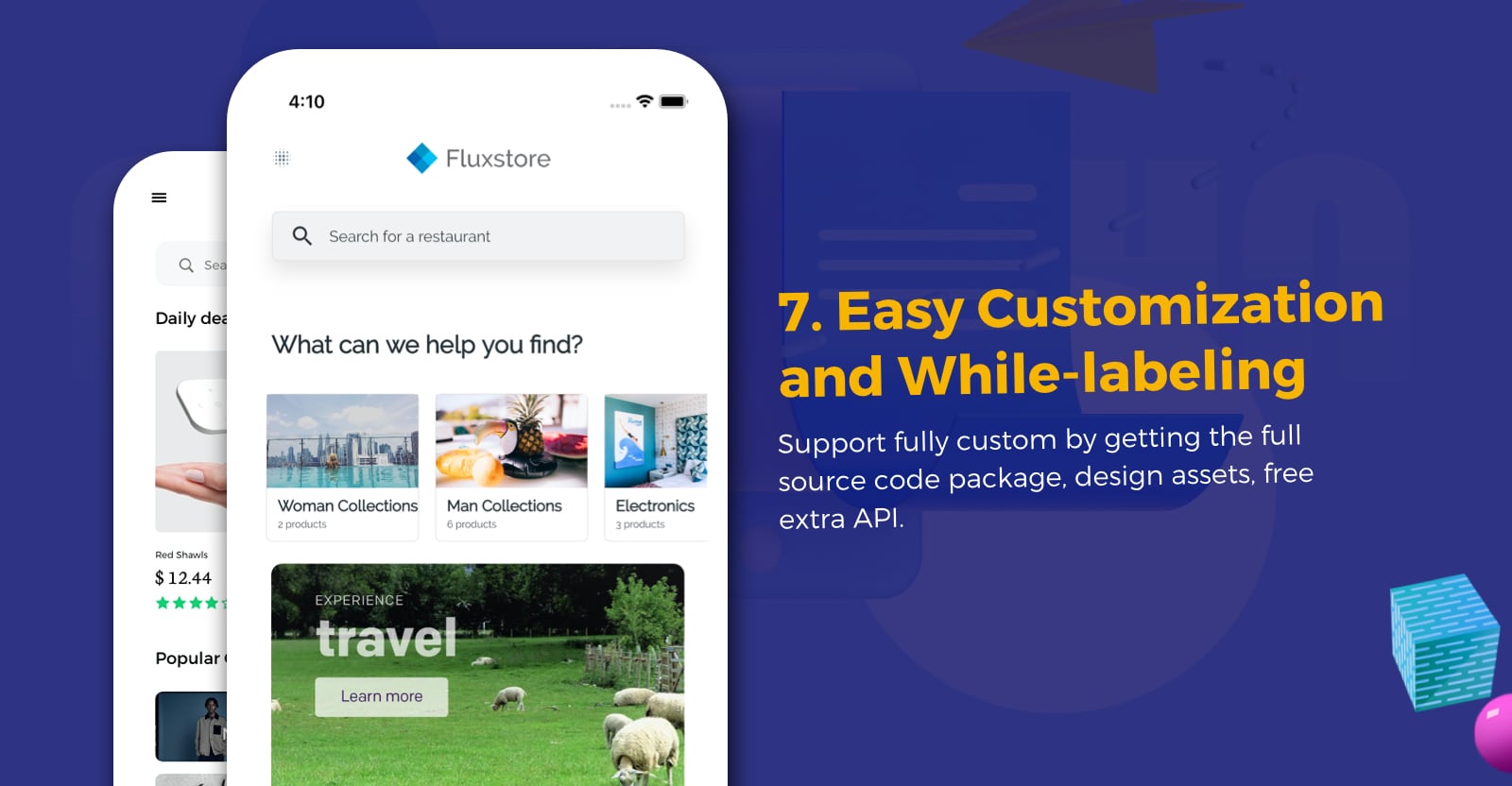 Fluxstore Strapi - Fastest Flutter App + Headless CMS Strapi - 8