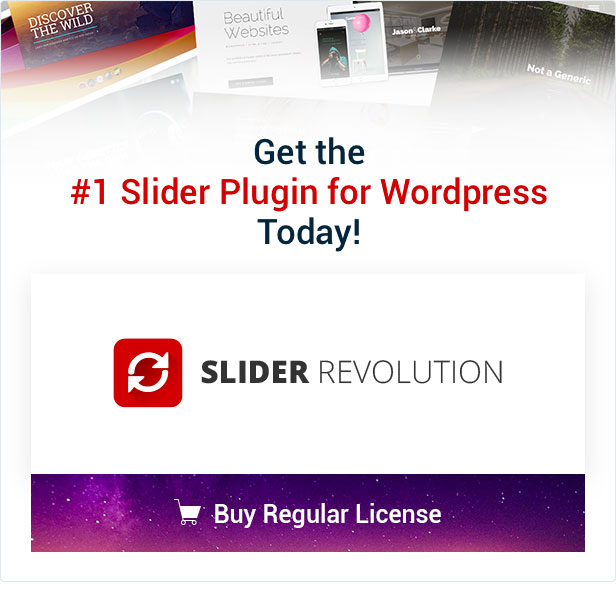 Revolution Slider Wordpress Plugin