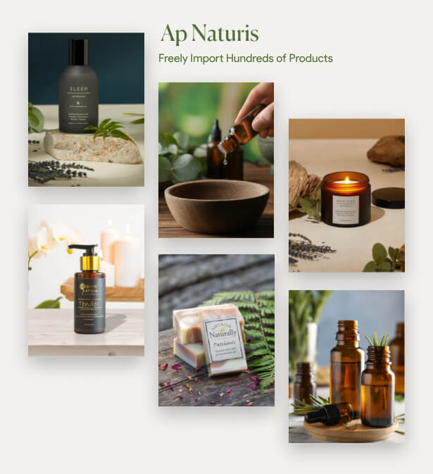 Ap Naturis - Freely Import Hundreds of Products