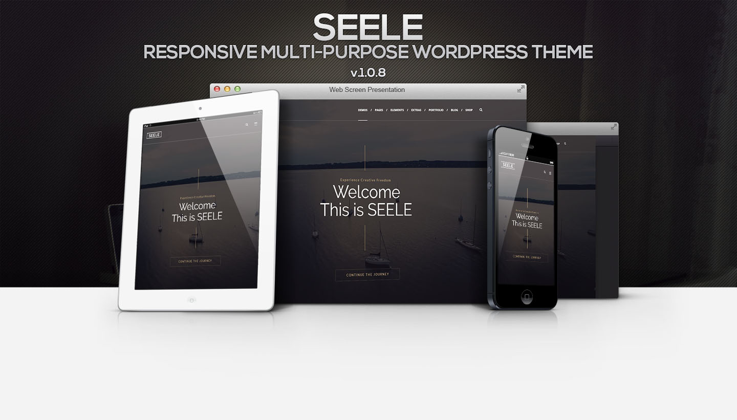 SEELE - Responsive multi-purpose WordPress Theme