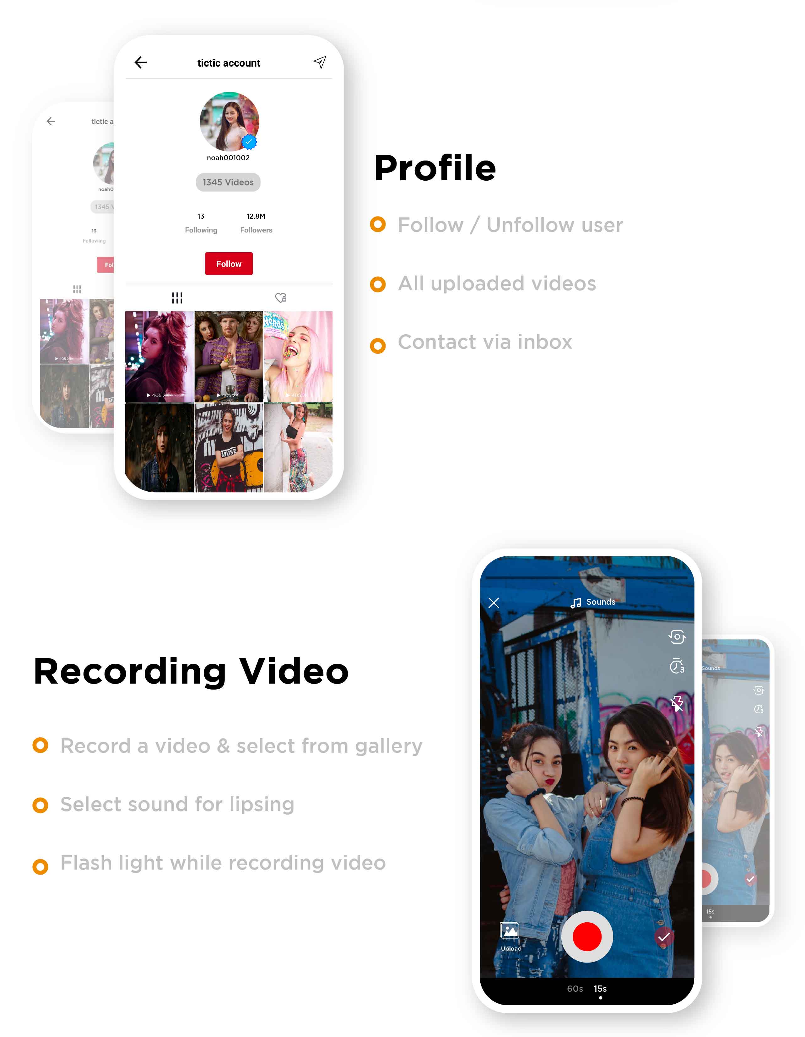 TicTic -  Android media app for creating and sharing short videos - 7