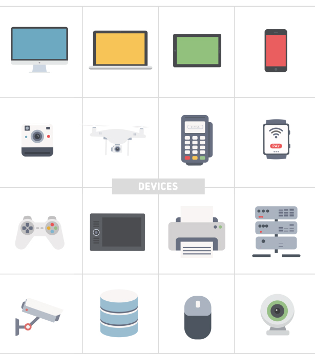 Flat Icons - 7