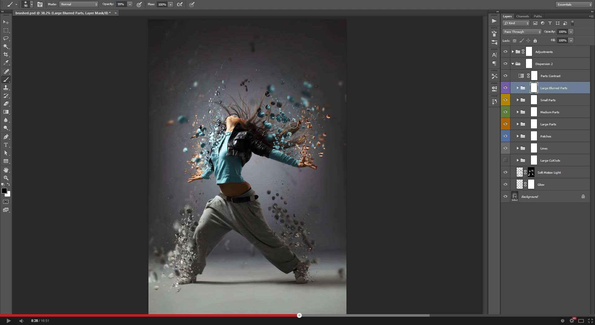 dispersion 2 photoshop action download