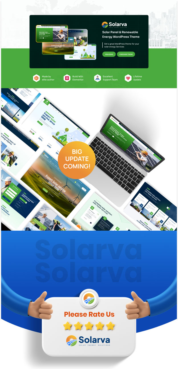 Solarva - Ecology & Solar Energy Theme - 8
