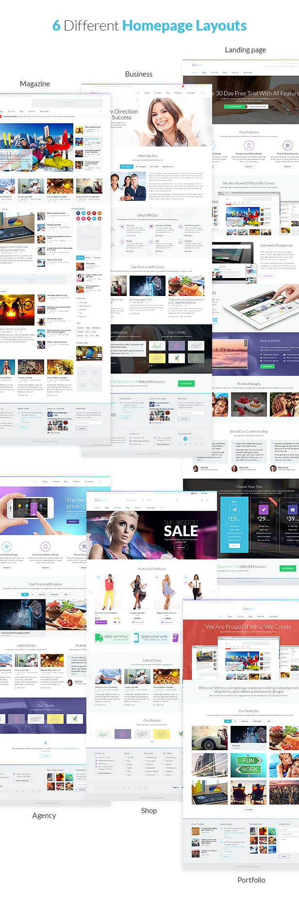 illusion - Premium Multipurpose HTML Template - 4
